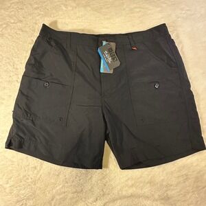 Salt Life SLX-QD Boardwalk Hybrid Shorts Black XXL SLM4013 Quick Dry Mens